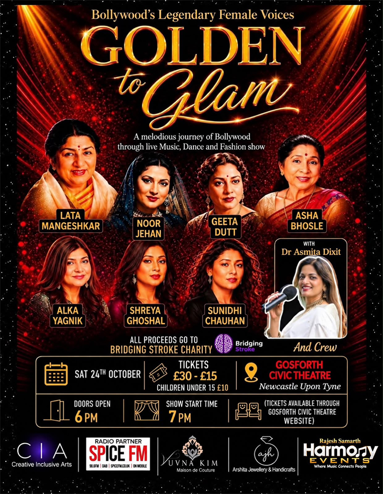 Golden to Glam – Bollywood's Legendary Female Voices